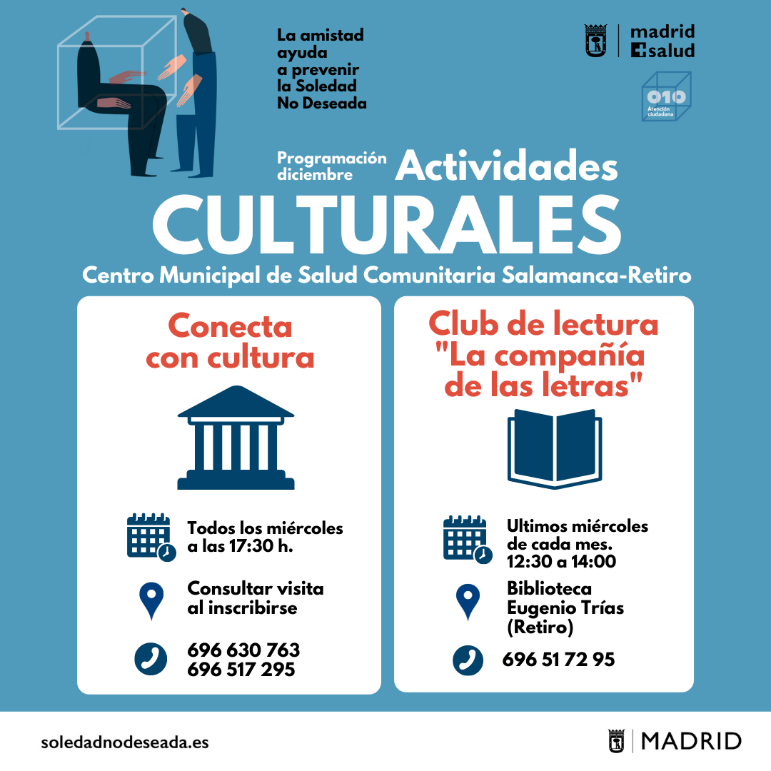 Actividades culturales - Club de lectura 