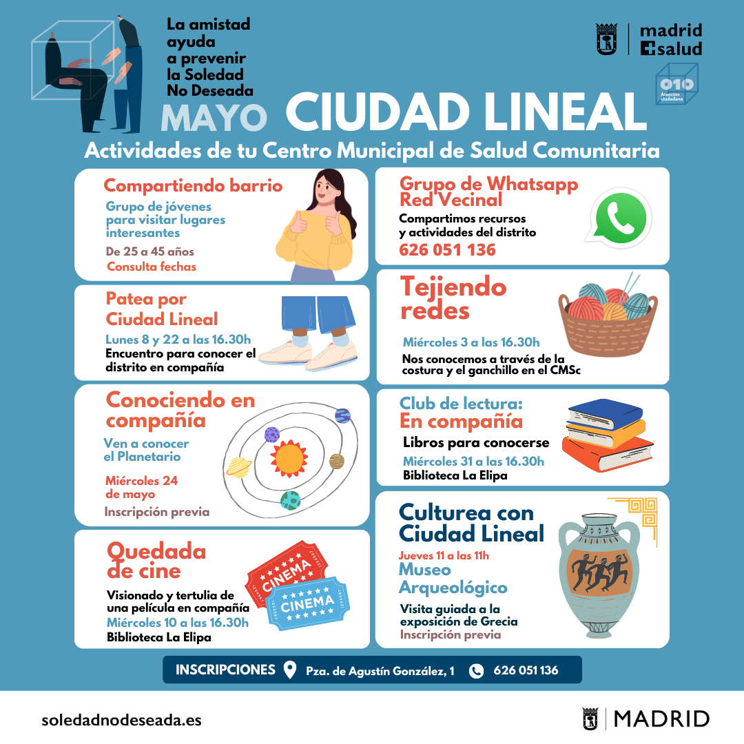 Ciudad Lineal. Mayo