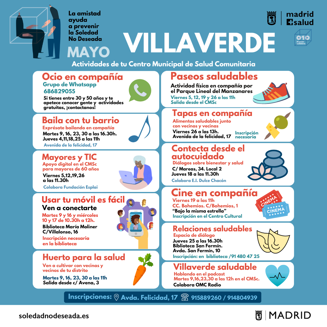 Villaverde. Mayo