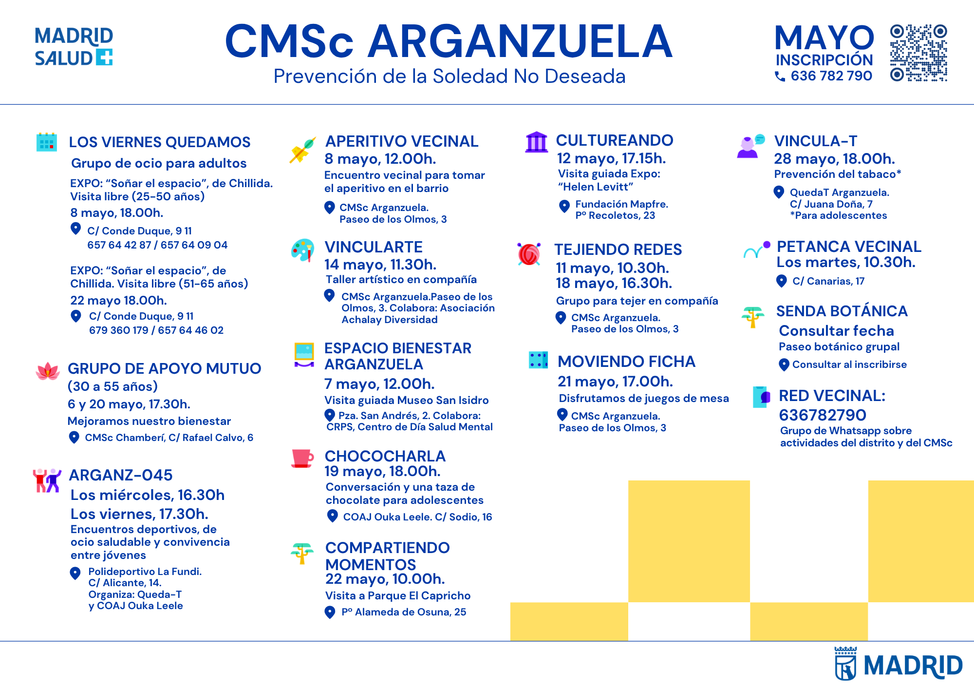Actividades Arganzuela