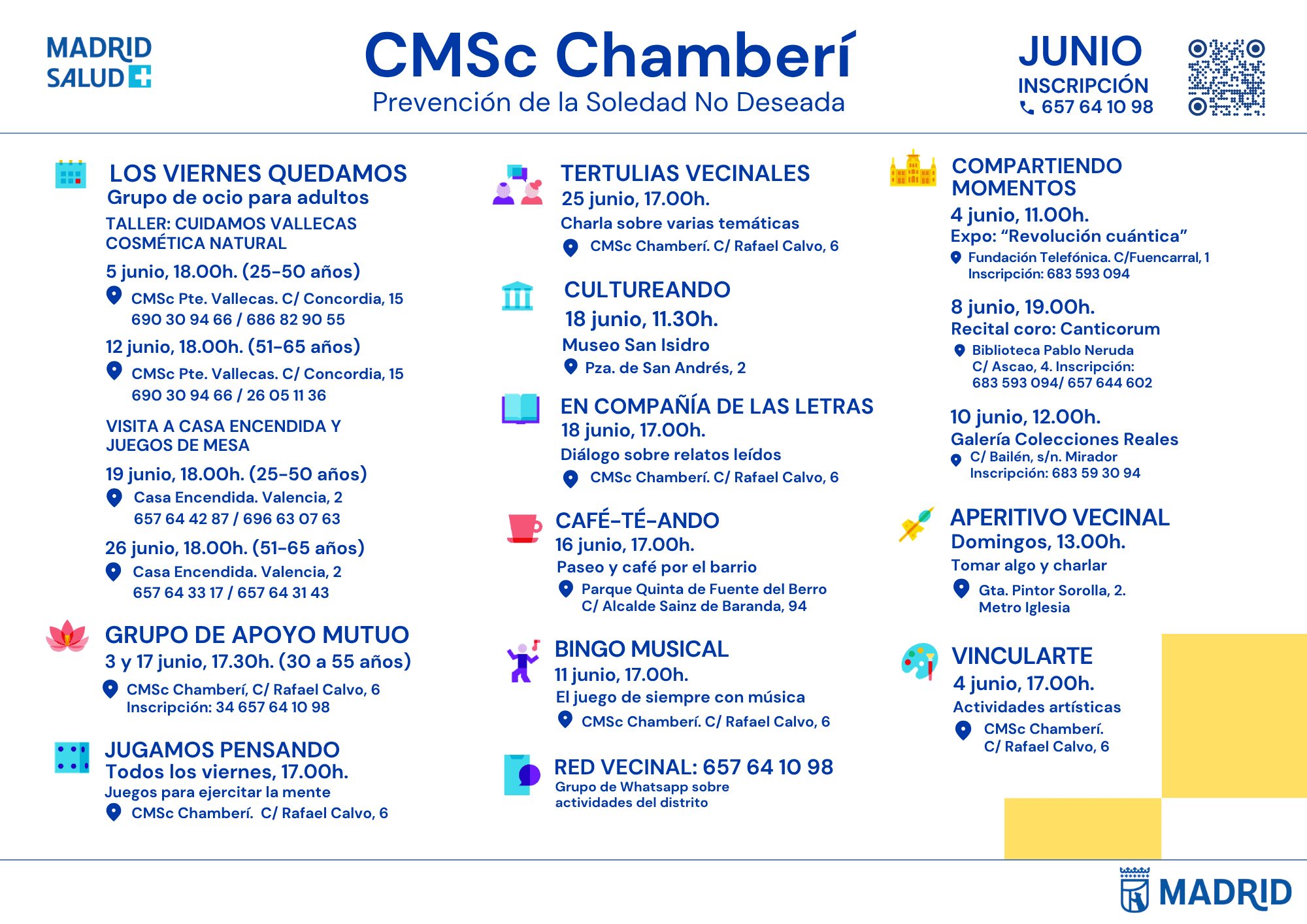 Actividades Carabanchel