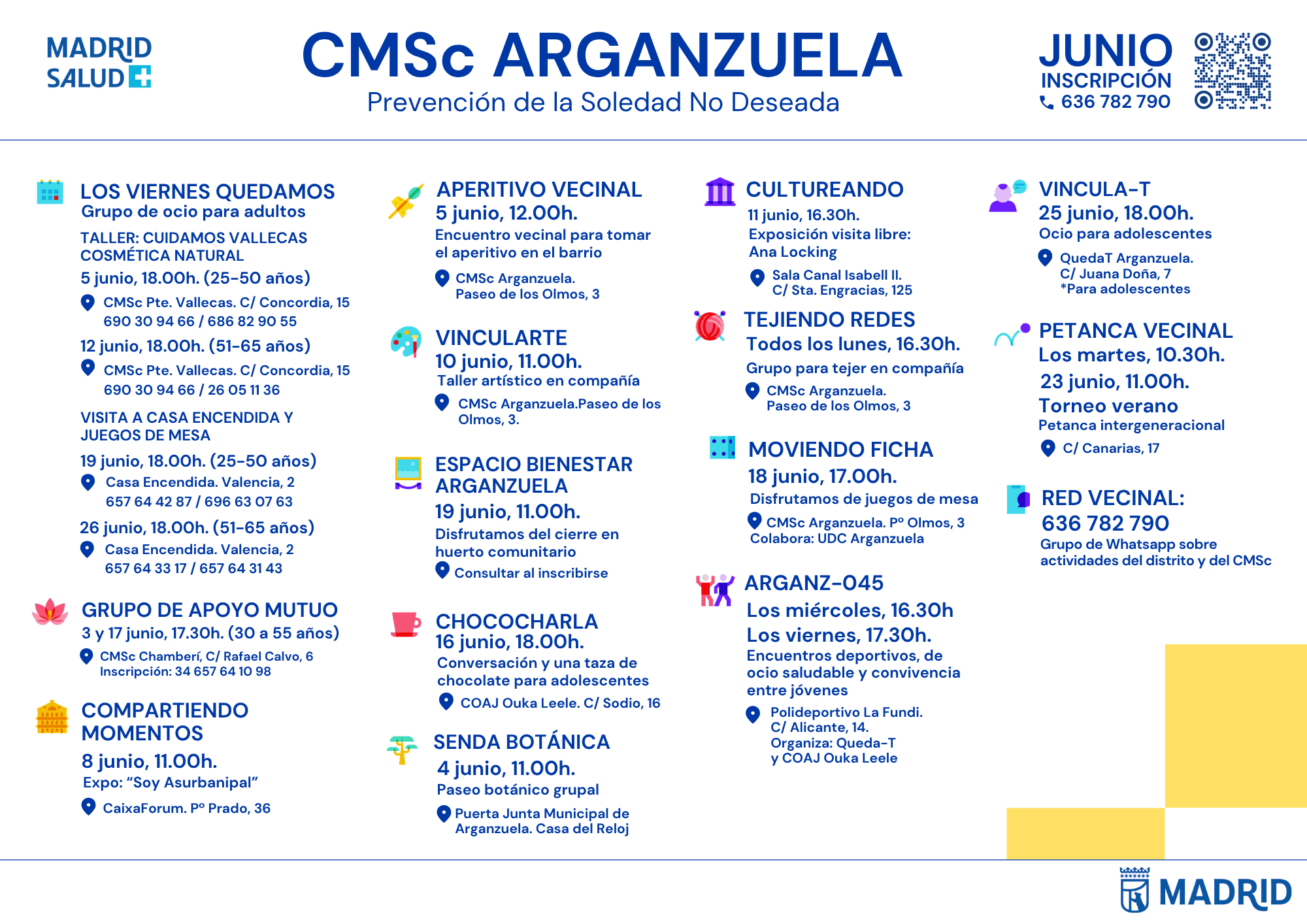Actividades Arganzuela